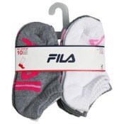 Wholesale - 10pk FILA HEEL STRIPE HC NS SOCKS SIZE 6-8, UPC: 193159268558